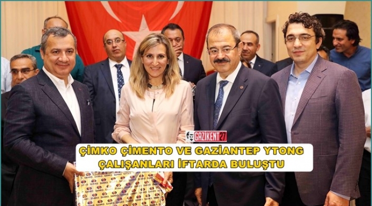 &Ccedil;imko ve Ytong &ccedil;alışanları iftarda buluştu
