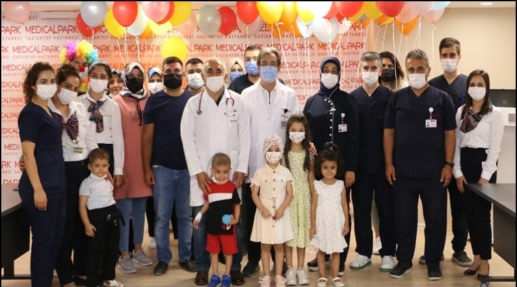 &Ccedil;ocuk Hematolojisi&rsquo;nde taburculuk sevinci