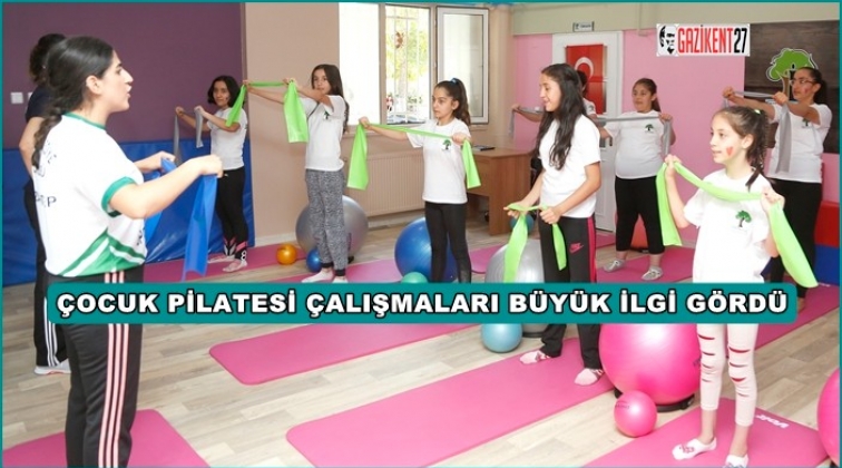 Çocuk pilatesi uygulamaları ilgi görüyor