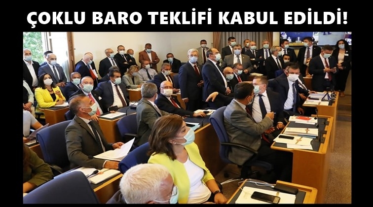 &Ccedil;oklu baro&nbsp;komisyonda kabul edildi