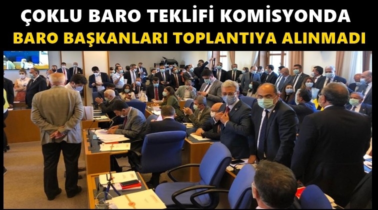 &Ccedil;oklu baro teklifi Meclis&rsquo;te...