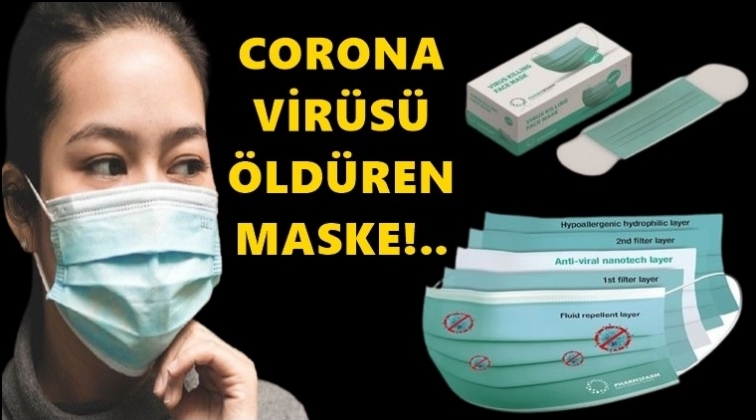 Corona virüsünü öldüren maske!