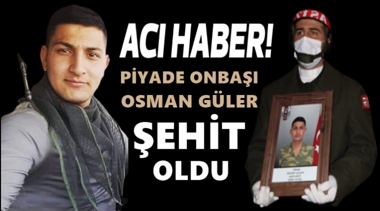 &Ccedil;ukurca&rsquo;da 1 askerimiz şehit oldu!..