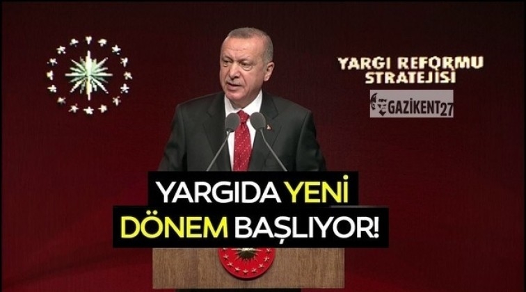 Cumhurbaşkanı Erdoğan Yargı Paketi'ni a&ccedil;ıkladı