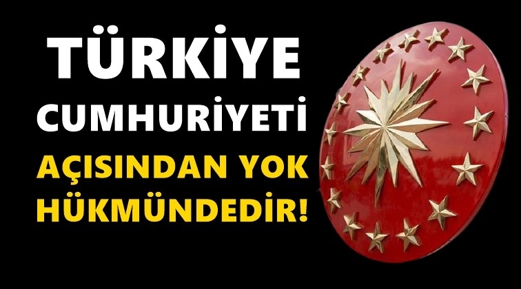 Cumhurbaşkanlığı&rsquo;ndan art arda&nbsp;tepki!