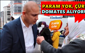 &Ccedil;&uuml;r&uuml;k domates toplayan yaşlı kadın y&uuml;rek burktu!