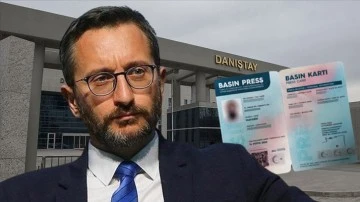 Danıştay&rsquo;dan Fahrettin Altun&rsquo;a k&ouml;t&uuml; haber!