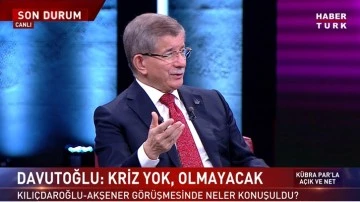 Davutoğlu: Bah&ccedil;eli k&uuml;&ccedil;&uuml;k aklıyla altılı masanın i&ccedil;erisine fitne sokmaya &ccedil;alışıyor! 