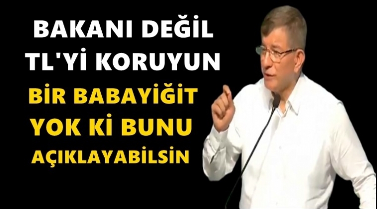 Davutoğlu’ndan AKP’ye çok sert sözler