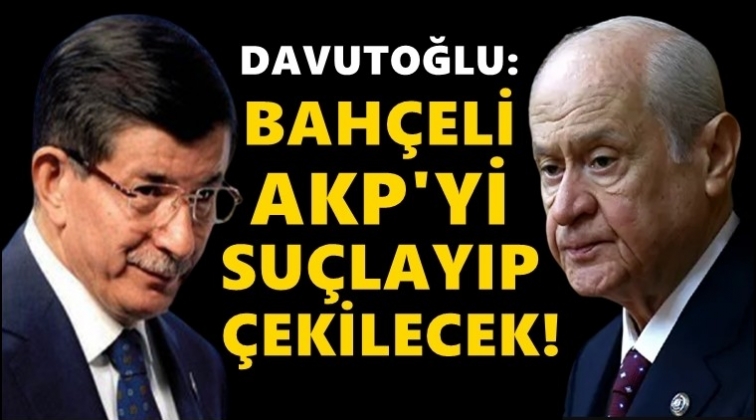 Davutoğlu'ndan bomba erken se&ccedil;im tahmini!