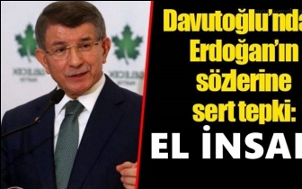 Davutoğlu&rsquo;ndan Erdoğan&rsquo;ın s&ouml;zlerine tepki