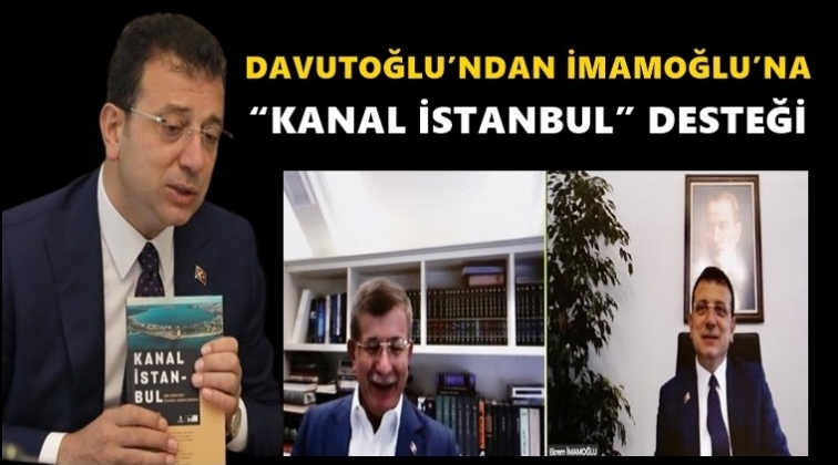 Davutoğlu'ndan İmamoğlu'na a&ccedil;ık destek