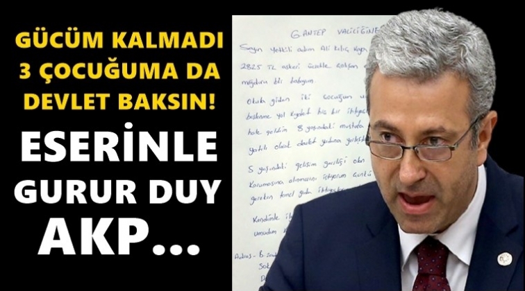 Dayanacak g&uuml;c&uuml;m kalmadı, 3 &ccedil;ocuğumu da devlet alsın!
