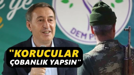 DEM Partili Bakırhan'ın 'Korucular çobanlık yapsın' sözlerine tepki yağıyor!