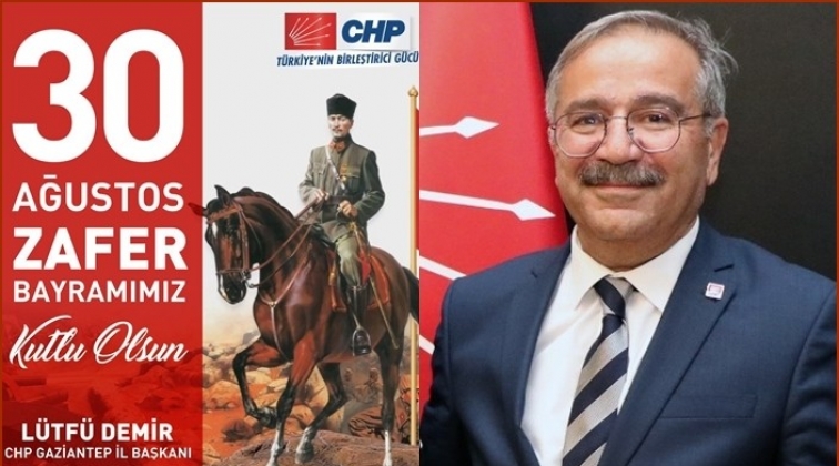 Demir, 30 Ağustos Zafer Bayramı'nı kutladı