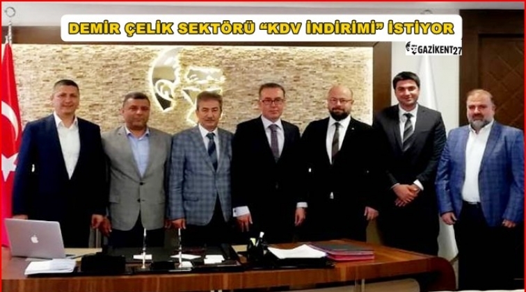 Demir-&Ccedil;elik-Sac-Profil imalat&ccedil;ıları sorunlarını anlattı