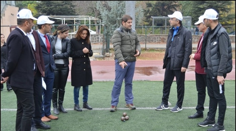 Denetimli Serbestlik y&uuml;k&uuml;ml&uuml;lerine bocce eğitimi