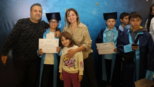 Deneyap Teknoloji Atölyeleri'nde mezuniyet heyecanı