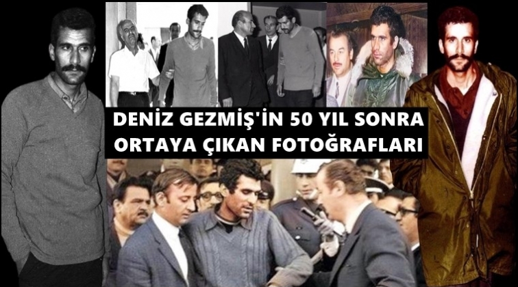 Deniz Gezmiş'in 50 yıl sonra ortaya &ccedil;ıkan fotoğrafları