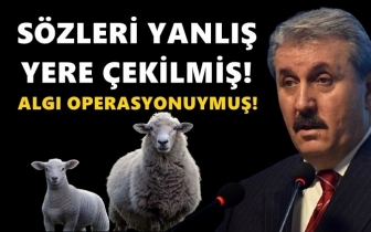 Destici'den kuzu savunması: Ben k&ouml;yl&uuml; &ccedil;ocuğuyum!