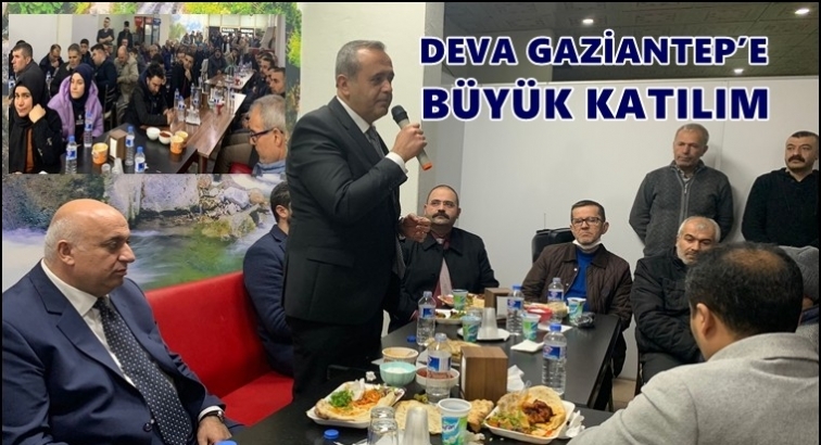 DEVA Gaziantep&rsquo;e b&uuml;y&uuml;k katılım...
