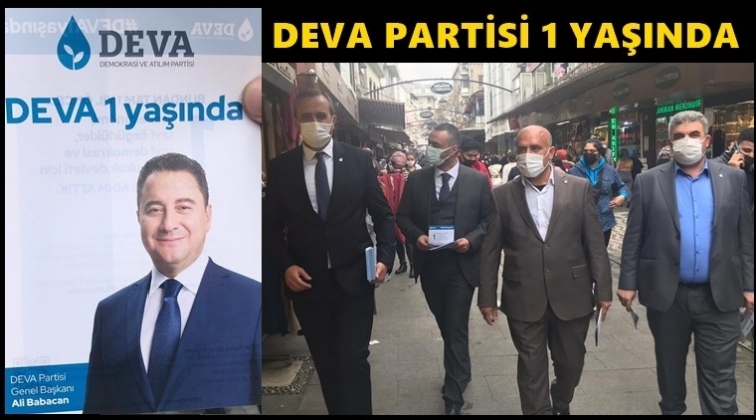 DEVA Partisi 1 yaşında&hellip;