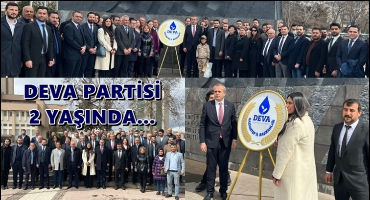 DEVA Partisi iki yaşında...