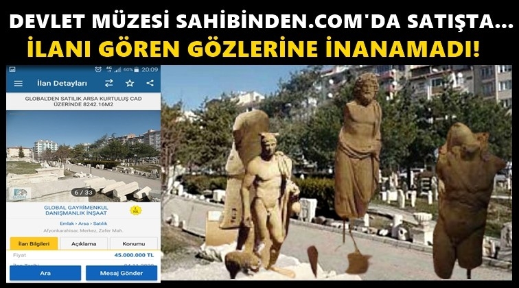 Devlet m&uuml;zesi internetten satışa &ccedil;ıkarıldı!