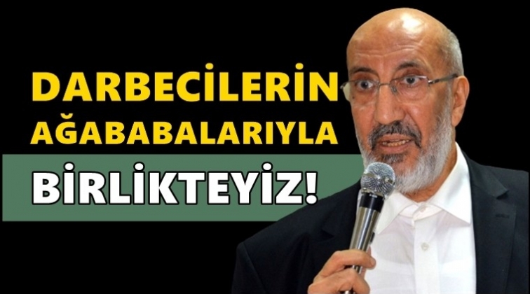 Dilipak: Darbecilerin ağababaları ile m&uuml;ttefikiz!