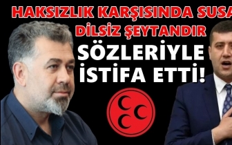 Disipline sevke tepki g&ouml;sterip istifa etti!