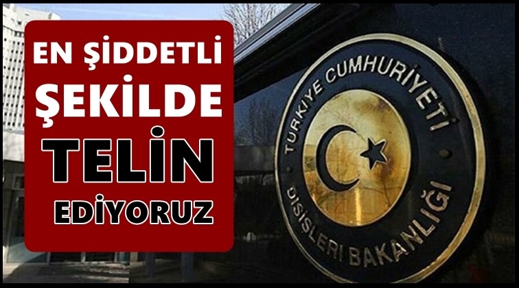 Dışişleri&rsquo;nden ABD Başkanı Biden&rsquo;a tepki!