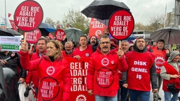 DİSK'in Ankara'ya yürüyüşü başladı