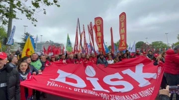 DİSK ve KESK Taksim’e yürümekten vazgeçti