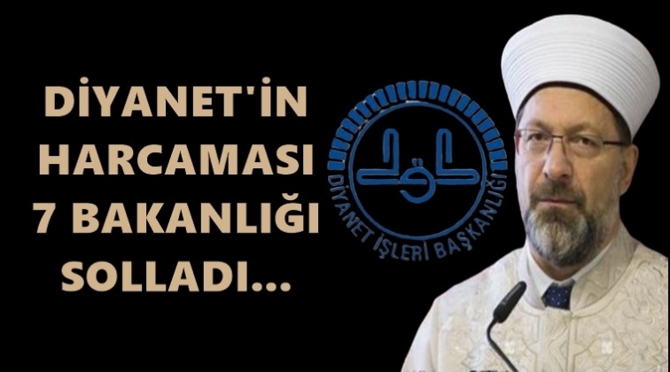 Diyanet 7 bakanlığı geride bıraktı...