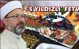 Diyanet'ten 'beş yıldızlı'&nbsp;otelde eğitim...