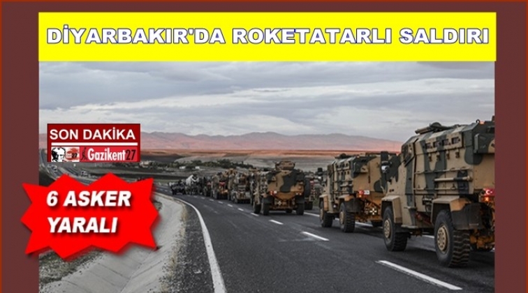 Diyarbakır’da saldırı! 6 asker yaralı...