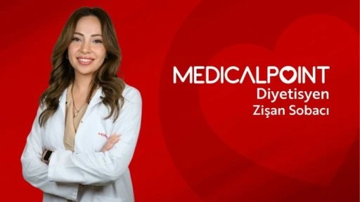 Diyetisyen Zişan Sobacı, Medical Point Gaziantep Hastanesi'nde
