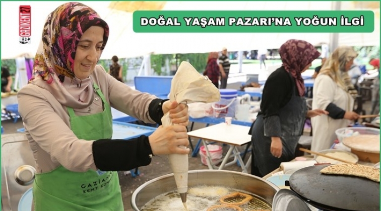 Doğal Yaşam Pazarı ilgi g&ouml;r&uuml;yor