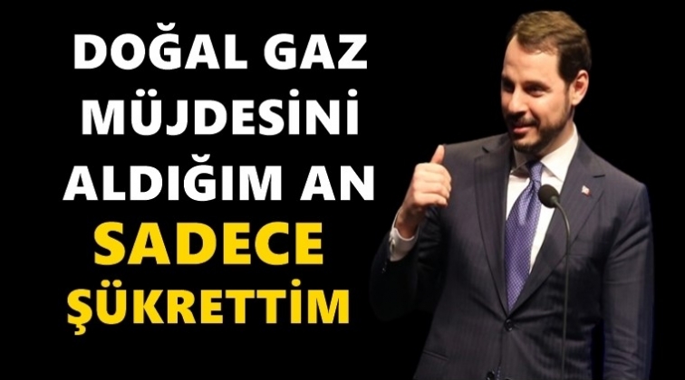Doğalgaz m&uuml;jdesini aldığım an...