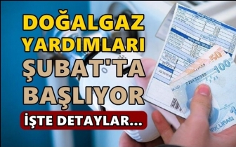 Doğalgaz yardım başvuruları başlıyor!