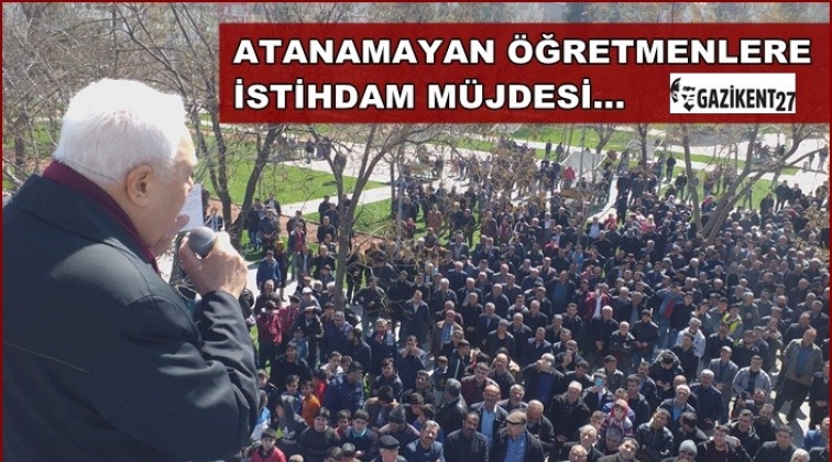 Doğan&rsquo;dan atanamayan &ouml;ğretmenlere m&uuml;jde