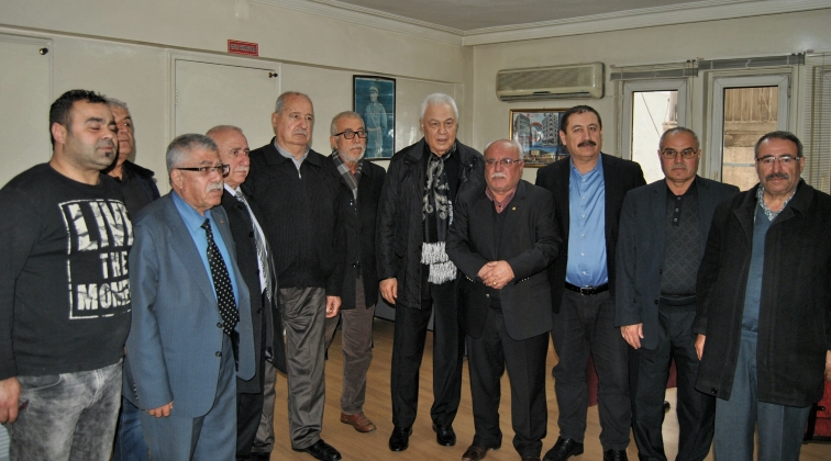 Doğan&rsquo;dan emekli derneklerine ziyaret