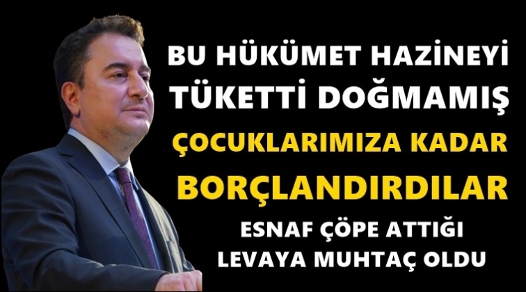 'Doğmamış &ccedil;ocuklarımıza kadar bor&ccedil;landırdılar'