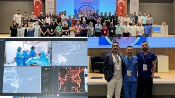 Doktorlar canlı yayında eğitim aldı