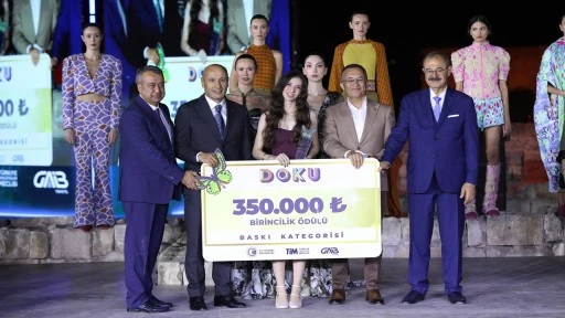 Doku Kumaş Tasarım Yarışması’nda ödüller sahiplerini buldu