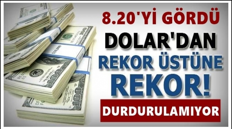 Dolarda rekor &uuml;st&uuml;ne rekor!..
