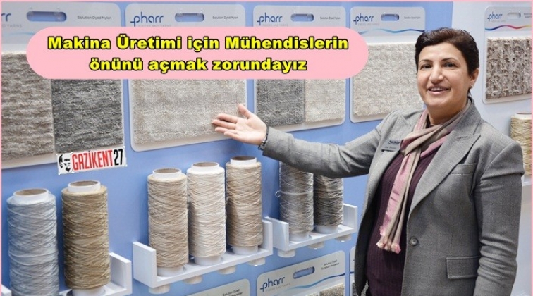 Domotex’te tek Türk kadın girişimci