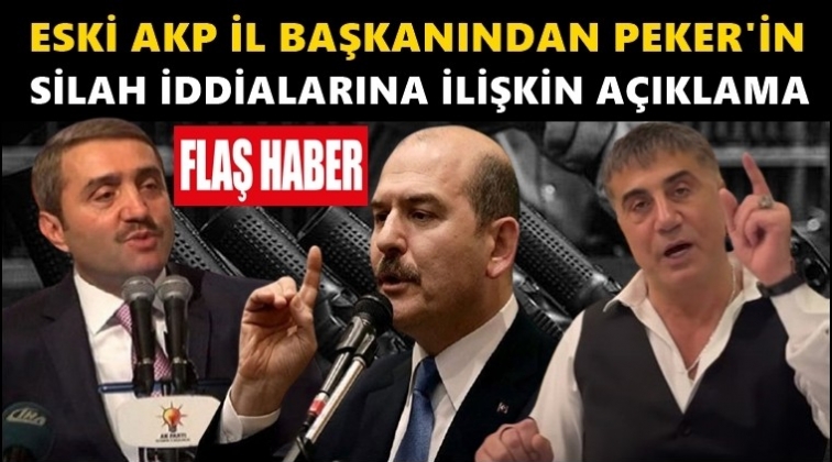 Dönemin AKP İl Başkanı'ndan silah açıklaması!