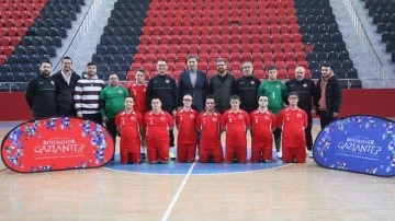 Down Sendromlular Futsal Milli Takımı Gaziantep'te