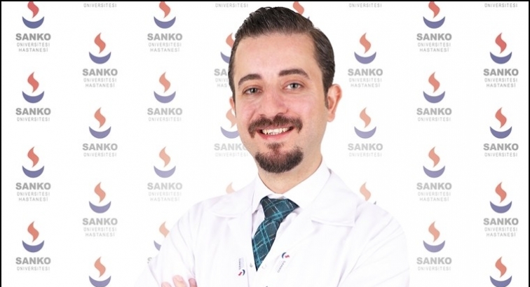 Dr. Hikmet Cilli, Sanko Hastanesi'nde...